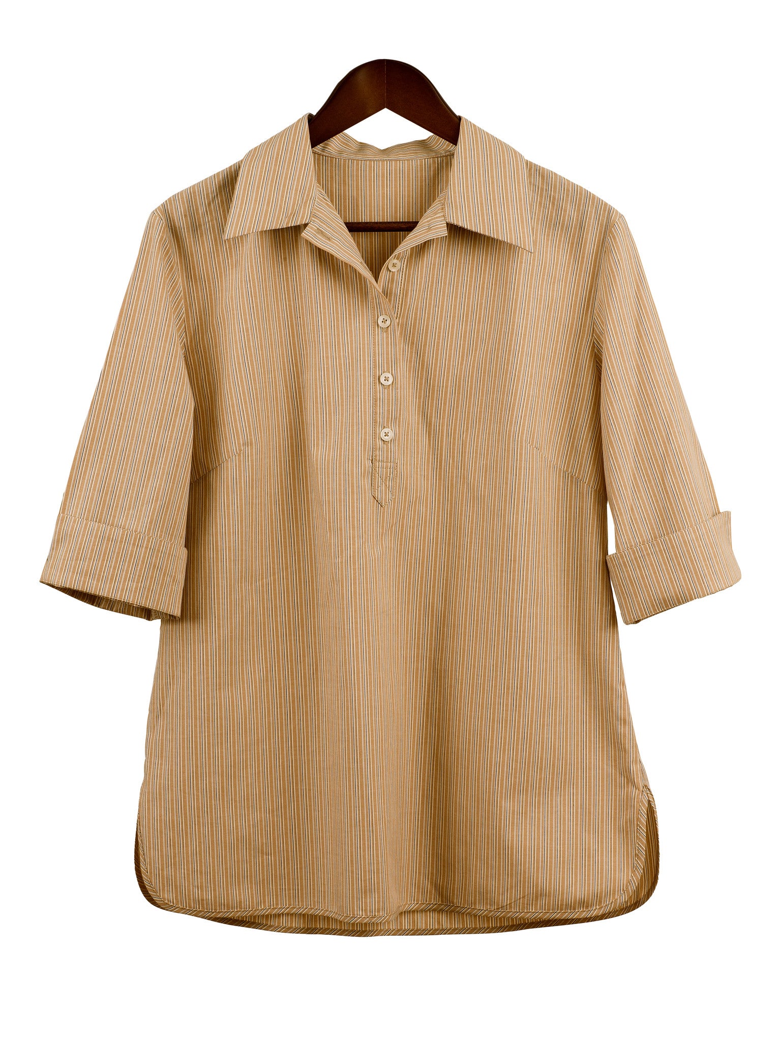 SAFARI SHIRT IN vintage stripe, Shirt, Hickman & Bousfield - Hickman & Bousfield, Safari and Travel Clothing