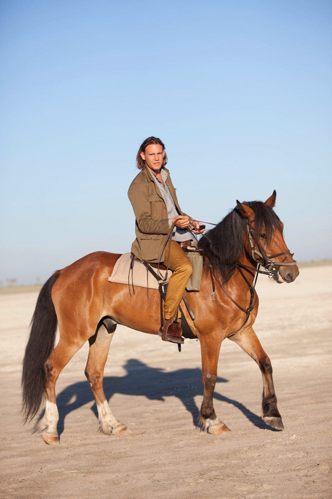 CLASSIC TAILORED SAFARI JACKET in Drab Drill, Jacket, Hickman & Bousfield - Hickman & Bousfield, Safari and Travel Clothing