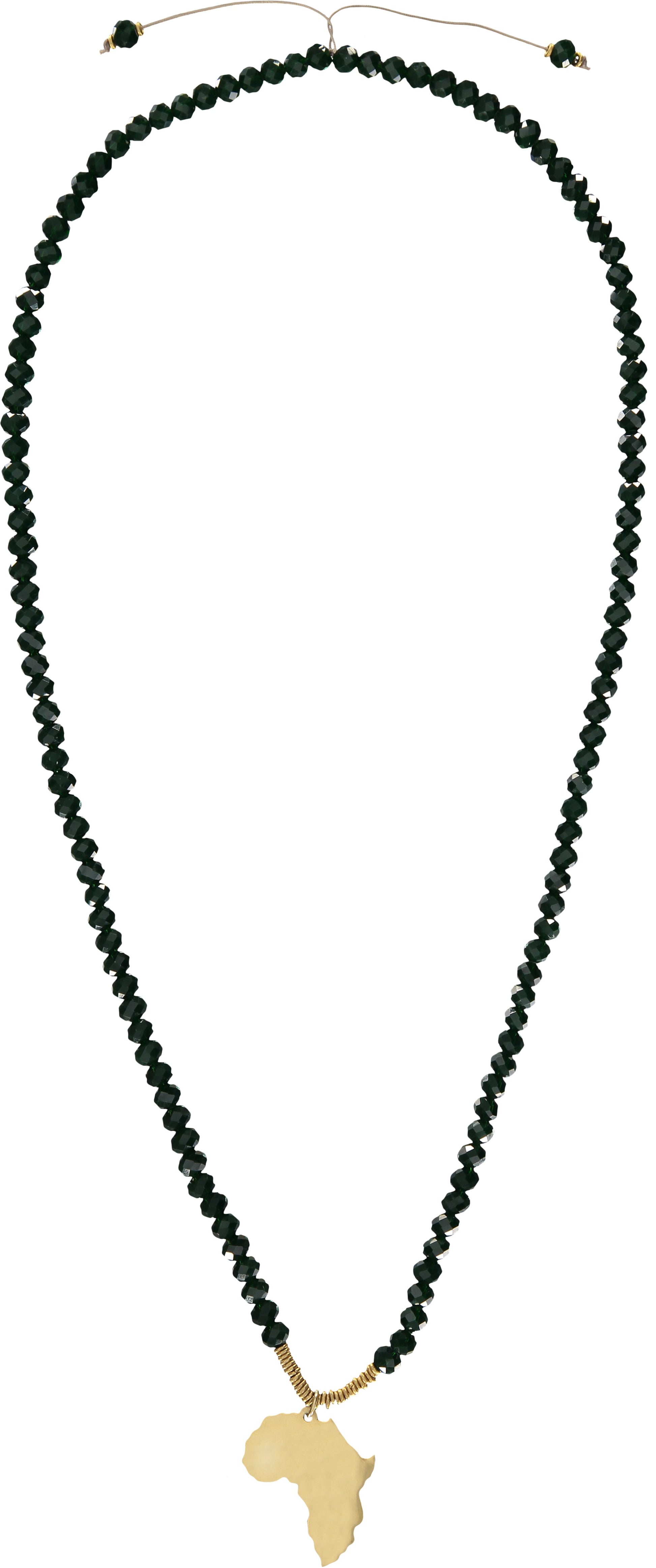 Swahili Africa Necklace Ebony - Hickman & Bousfield