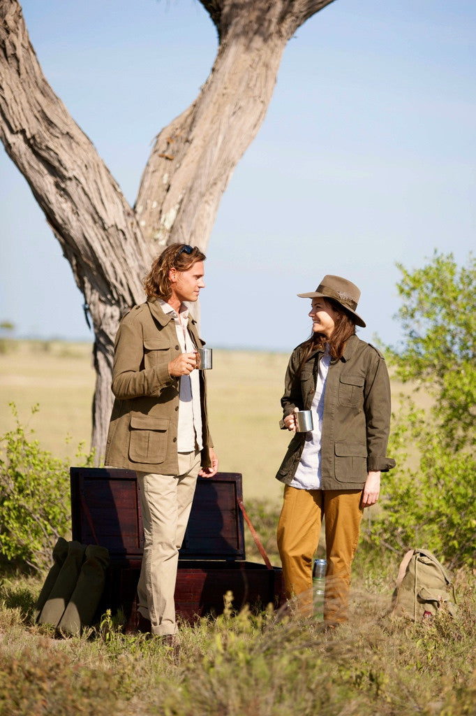 Canvas Field Jacket, Jacket, Hickman & Bousfield - Hickman & Bousfield, Safari and Travel Clothing