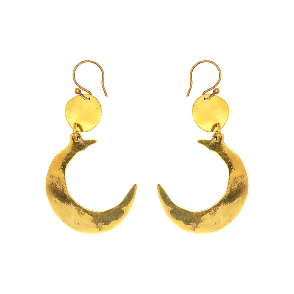 Half Moon Earrings – Hickman Bousfield - Main Image
