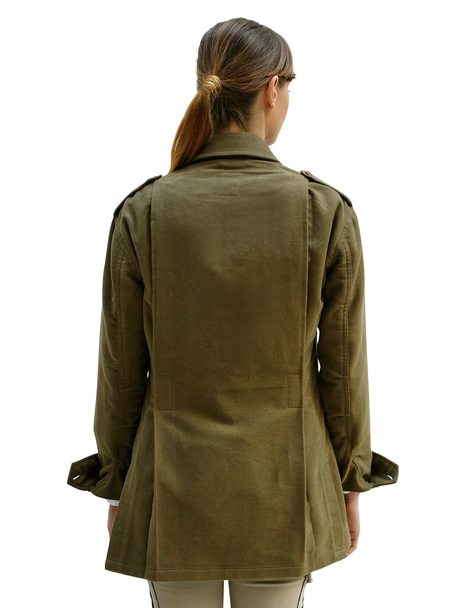 MOLESKIN FIELD JACKET - Lovat, Jacket, Hickman & Bousfield - Hickman & Bousfield, Safari and Travel Clothing