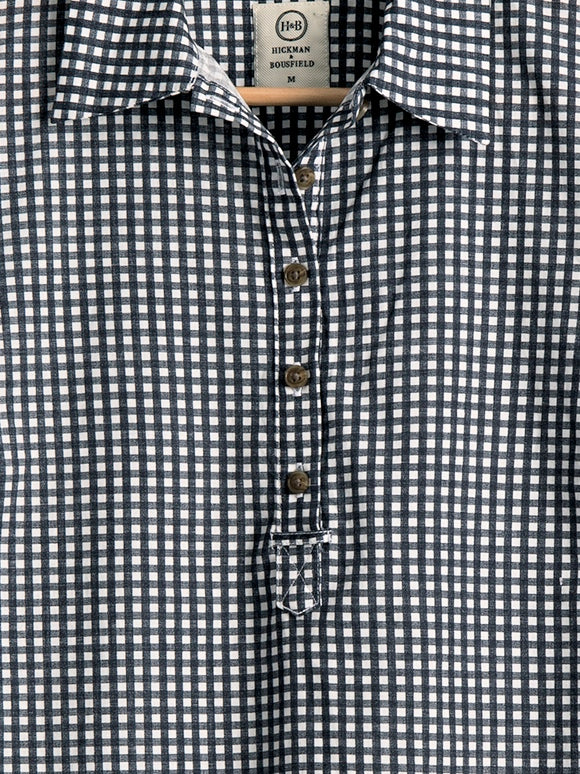 Safari Shirt in Cotton Gingham, Shirt, Hickman & Bousfied - Hickman & Bousfield, Safari and Travel Clothing