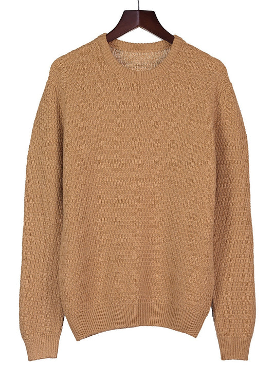 Cashmere 6 ply Round Neck Jumper, Jacket, Hickman & Bousfield - Hickman & Bousfield, Safari and Travel Clothing