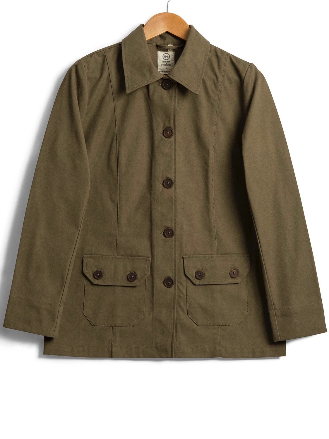 Crop Safari Jacket, Jacket, Hickman & Bousfield - Hickman & Bousfield, Safari and Travel Clothing