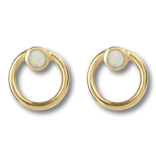 Copy of Full Circle Earrings in White Bone, Jewellery, Soul Design - Hickman & Bousfield, Safari and Travel Clothing