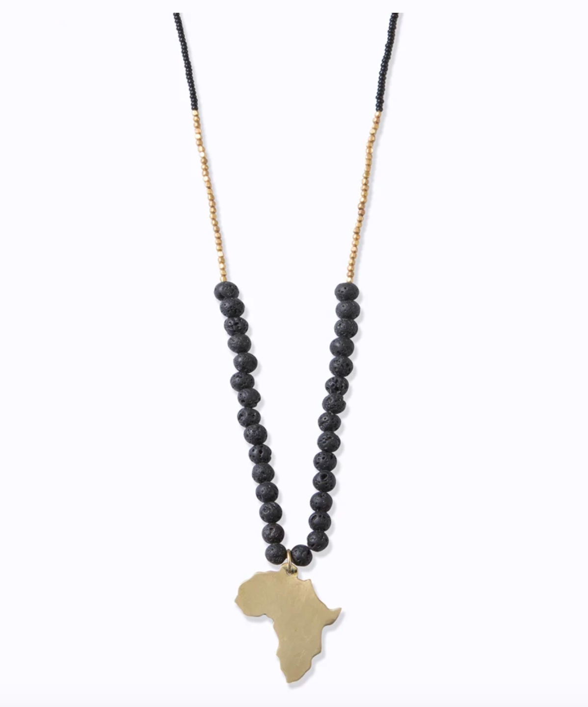 Swahili Africa Necklace Ebony - Hickman & Bousfield