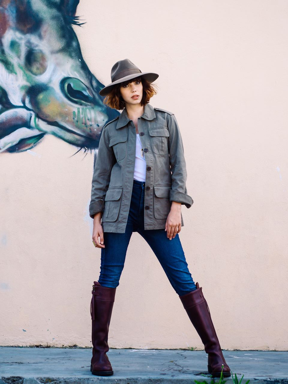 Canvas Field Jacket, Jacket, Hickman & Bousfield - Hickman & Bousfield, Safari and Travel Clothing