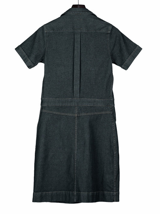 Classic Safari Dress - Denim, Dress, Hickman & Bousfield - Hickman & Bousfield, Safari and Travel Clothing