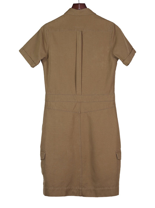 Classic Safari Dress - Taupe, Dress, Hickman & Bousfield - Hickman & Bousfield, Safari and Travel Clothing