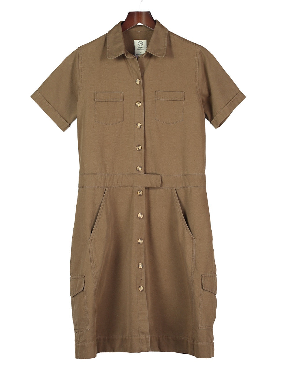 Classic Safari Dress - Taupe, Dress, Hickman & Bousfield - Hickman & Bousfield, Safari and Travel Clothing