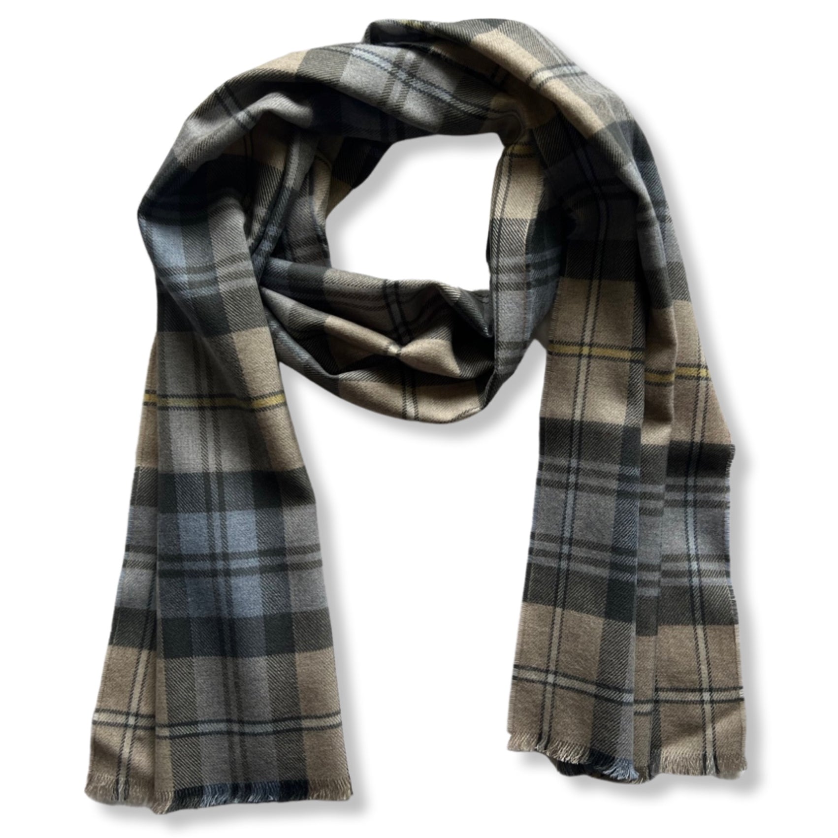 Classic Tartan Merino Scarves, Scarves, Hickman & Bousfield - Hickman & Bousfield, Safari and Travel Clothing