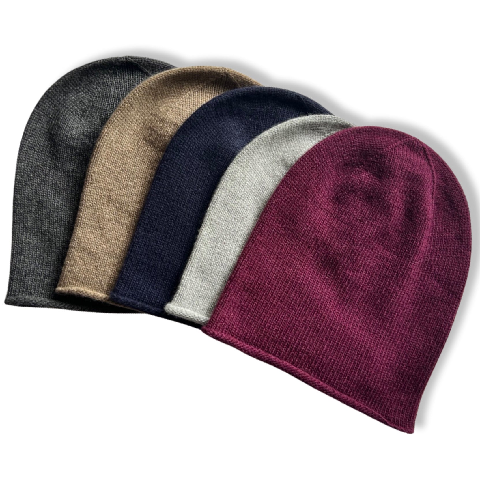 Rolled Edge Cashmere Beanie, Hats, Hickman & Bousfied - Hickman & Bousfield, Safari and Travel Clothing