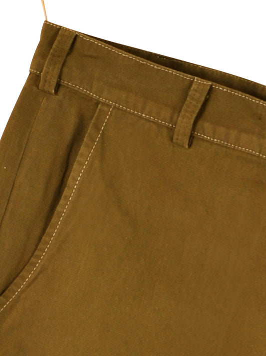 WOMEN'S MILITARY GREEN COTTON SHORTS, Shorts, Hickman & Bousfield - Hickman & Bousfield, Safari and Travel Clothing