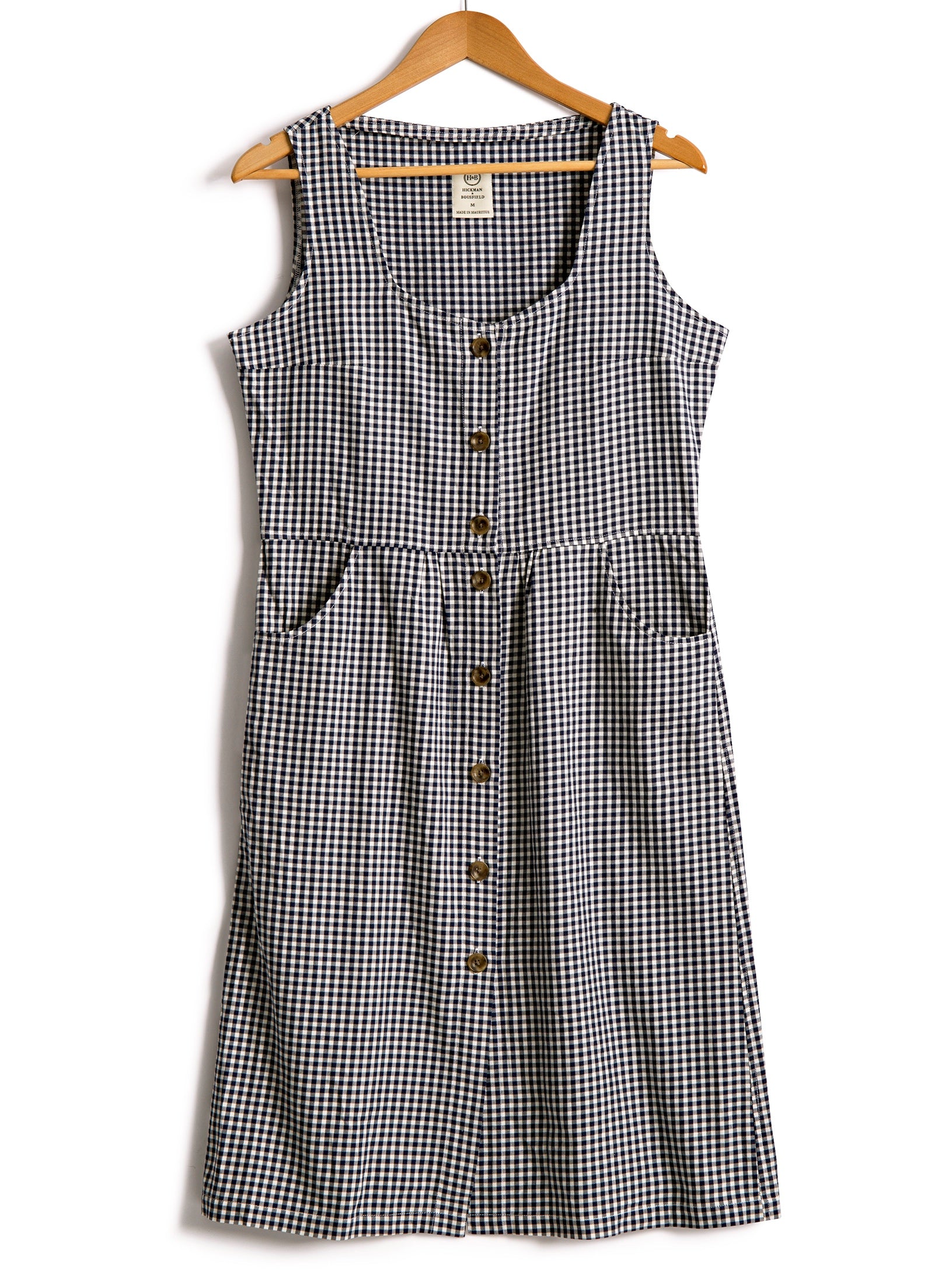 Sundress in Gingham Cotton, Dress, Hickman & Bousfield - Hickman & Bousfield, Safari and Travel Clothing