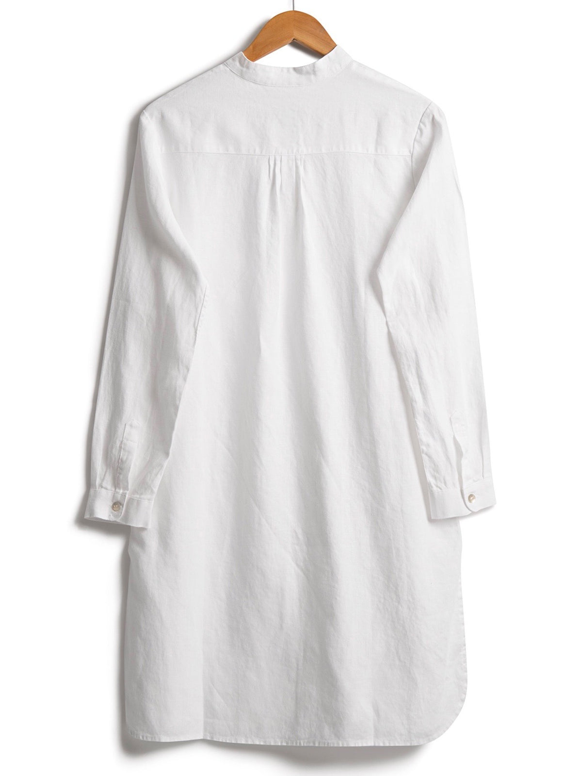 Long-line White Linen Tunic | Hickman & Bousfield