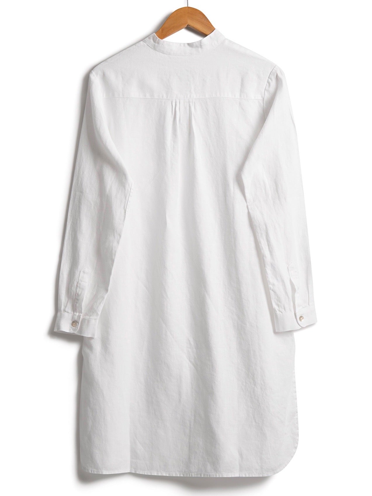 Long-line White Linen Tunic, Dress, Hickman & Bousfied - Hickman & Bousfield, Safari and Travel Clothing