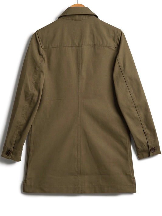 Cotton Canvas Shacket, Jacket, Hickman & Bousfield - Hickman & Bousfield, Safari and Travel Clothing