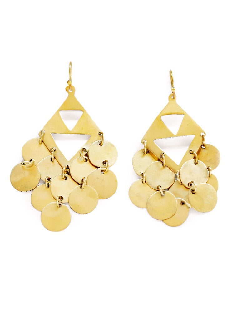 Aztec Earrings, Jewellery, Soul Design - Hickman & Bousfield, Safari and Travel Clothing