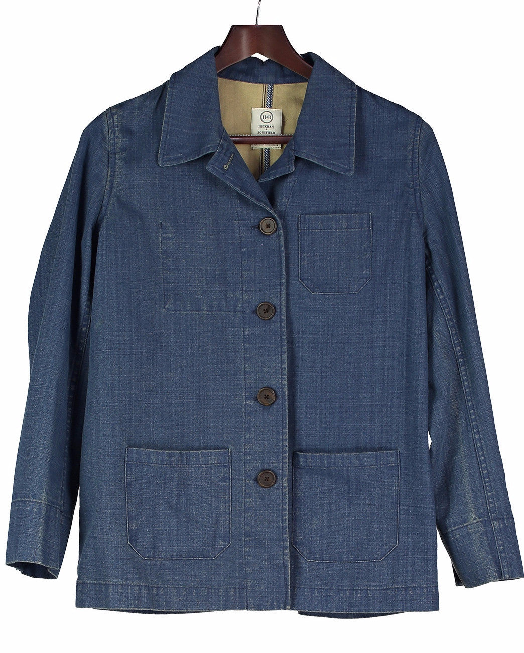 Denim BUSH JACKET, Jacket, Hickman & Bousfield - Hickman & Bousfield, Safari and Travel Clothing