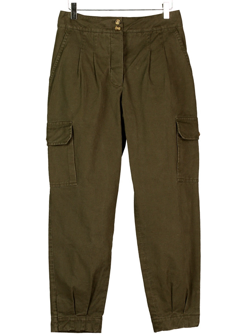 CARGO PANTS IN BARK TWILL, Trousers, Hickman & Bousfield - Hickman & Bousfield, Safari and Travel Clothing