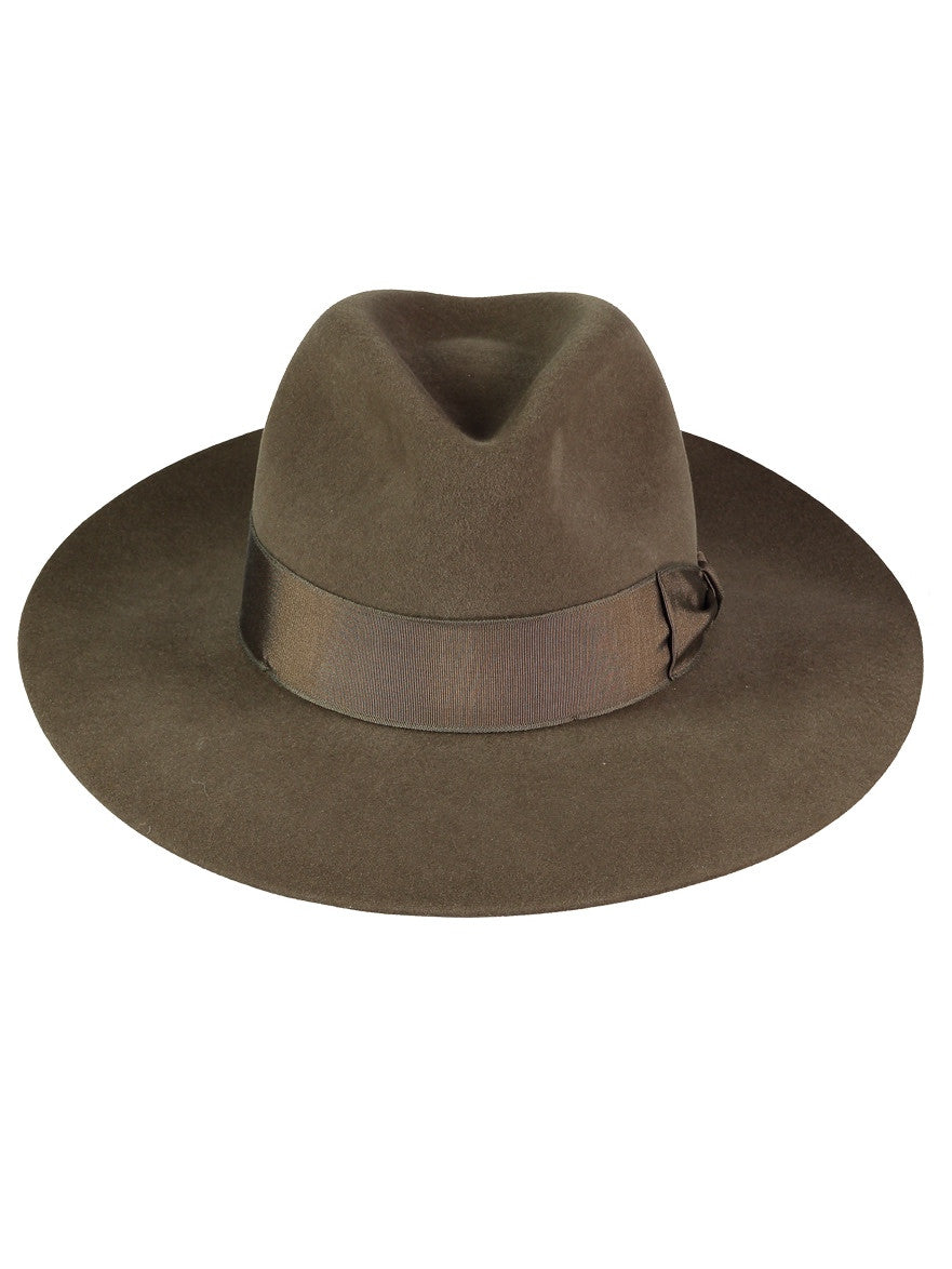 Dark SAGE FEDORA, Hats, Hickman & Bousfield - Hickman & Bousfield, Safari and Travel Clothing