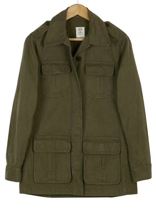 Canvas Field Jacket, Jacket, Hickman & Bousfield - Hickman & Bousfield, Safari and Travel Clothing