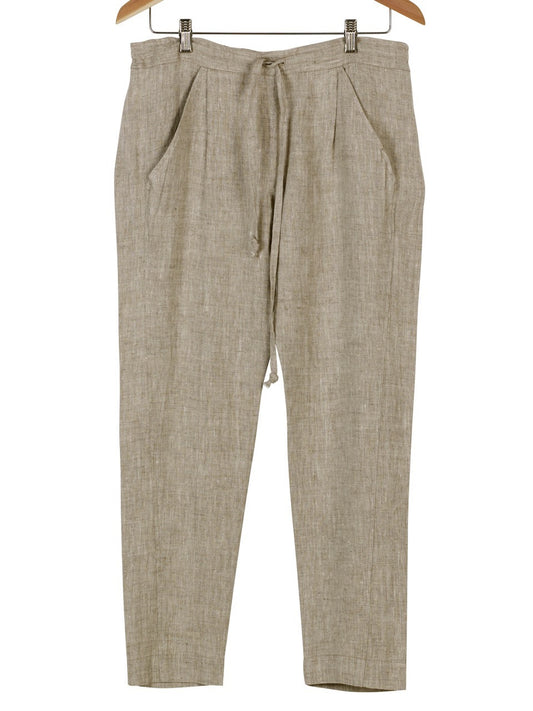 Draw-String Linen Pants, Trousers, Hickman & Bousfield - Hickman & Bousfield, Safari and Travel Clothing