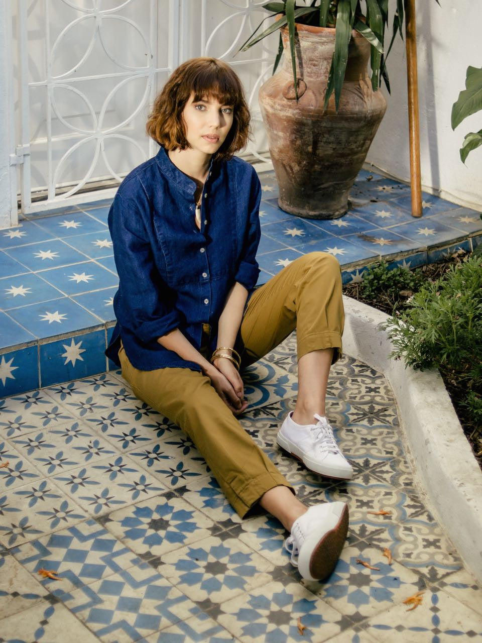 DARK KHAKI PLEAT FRONT PANTS, Trousers, Hickman & Bousfield - Hickman & Bousfield, Safari and Travel Clothing
