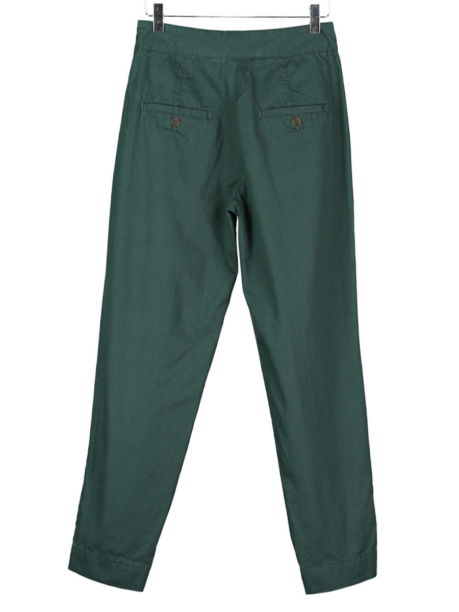 PLEAT FRONT PANTS in Teal, Trousers, Hickman & Bousfield - Hickman & Bousfield, Safari and Travel Clothing